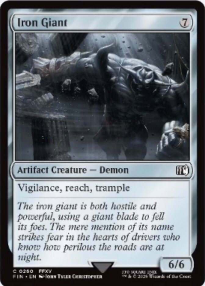 Iron Giant (260) - [Foil] Final Fantasy (FIN)