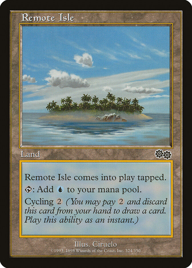 Remote Isle (324) - Urza's Saga (USG)