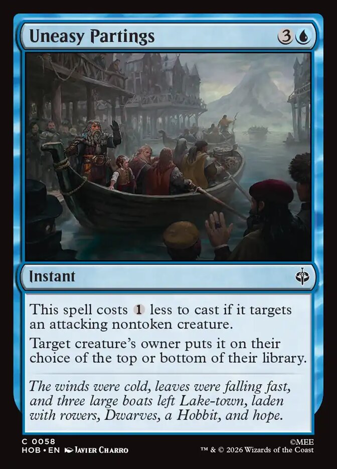 Uneasy Partings (58) - The Hobbit (HOB)