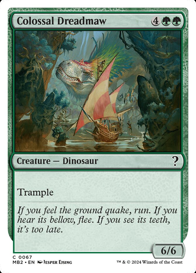 Colossal Dreadmaw (67) - Mystery Booster 2 (MB2)