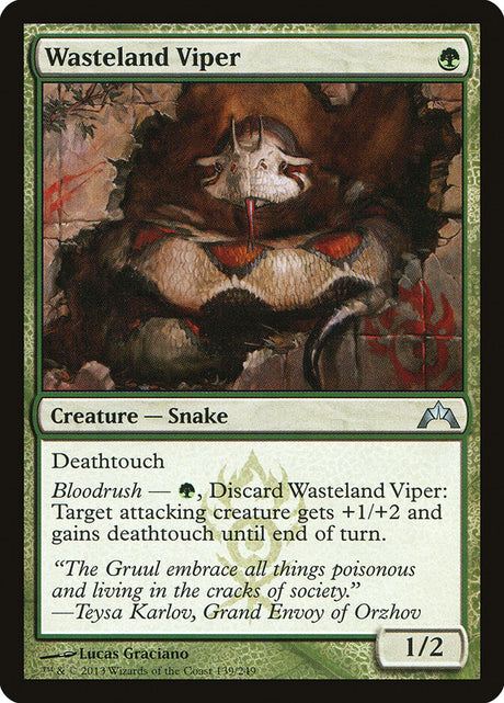 Wasteland Viper (139) - Gatecrash (GTC)
