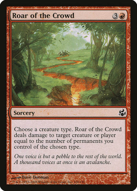 Roar of the Crowd (100) - Morningtide (MOR)