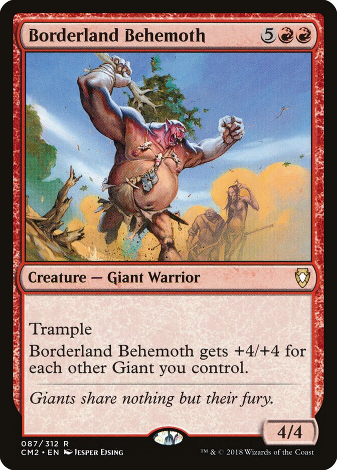 Borderland Behemoth (87) - Commander Anthology Volume II (CM2)