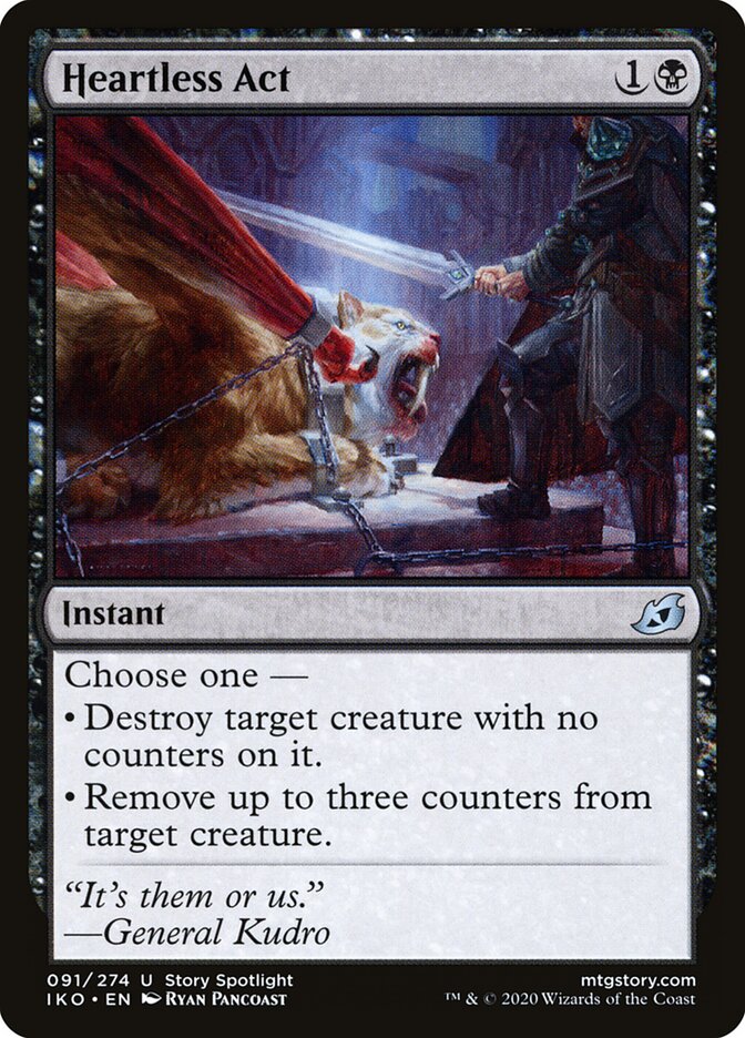 Heartless Act (91) - Ikoria: Lair of Behemoths (IKO)