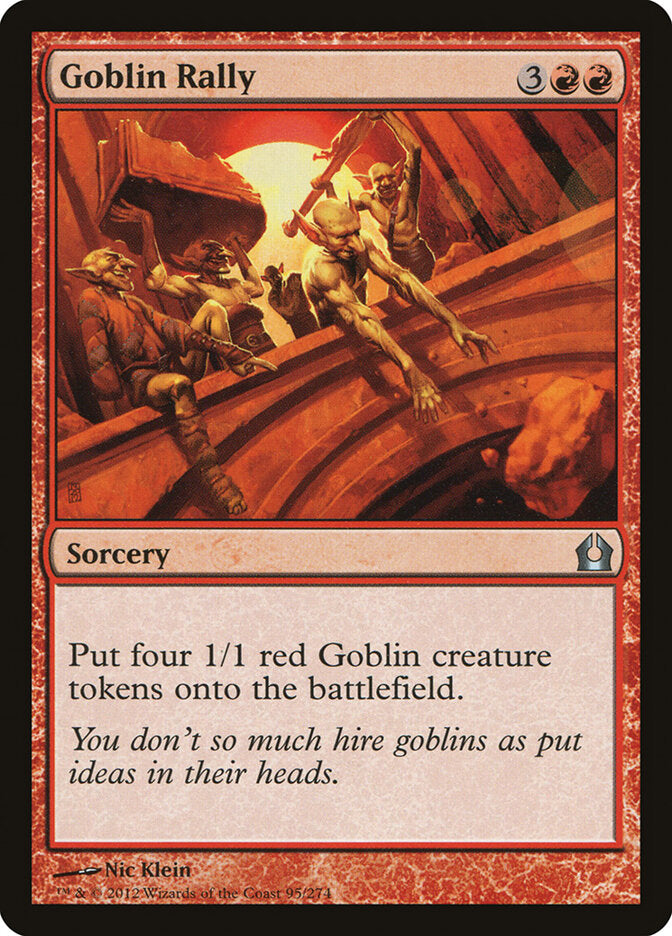 Goblin Rally (95) - Return to Ravnica (RTR)