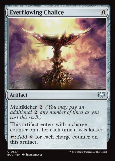 Everflowing Chalice (137) - Edge of Eternities Commander (EOC)