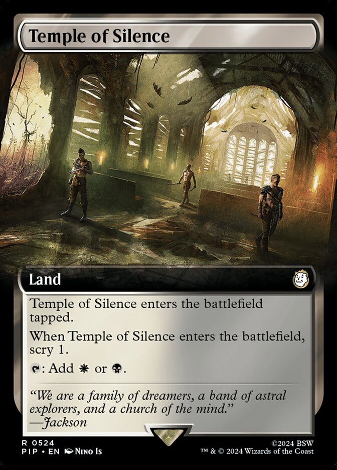 Temple of Silence - [Extended Art] Fallout (PIP)