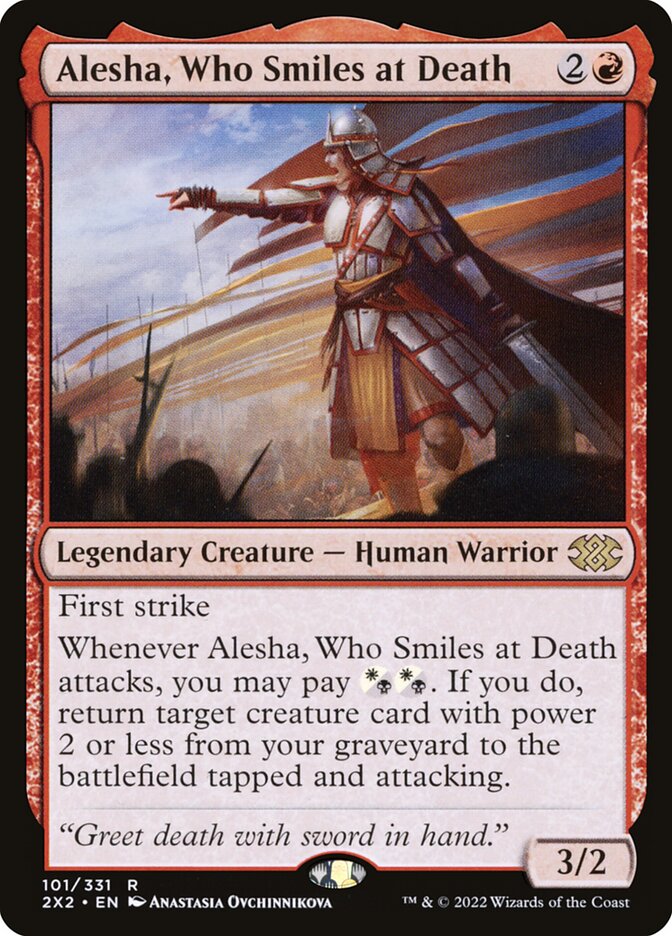 Alesha, Who Smiles at Death (101) - Double Masters 2022 (2X2)