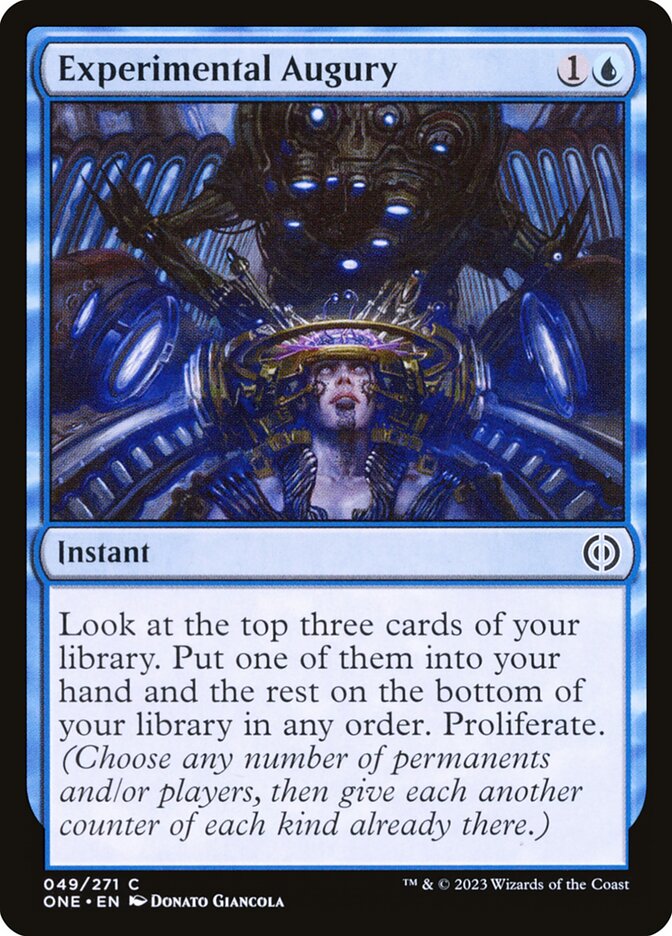 Experimental Augury (49) - Phyrexia: All Will Be One (ONE)