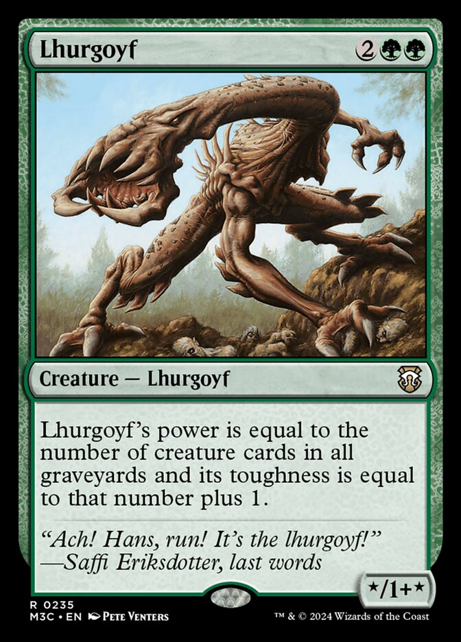 Lhurgoyf (235) - Modern Horizons 3 Commander (M3C)