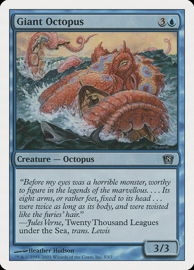 Giant Octopus (S3) - Eighth Edition (8ED)