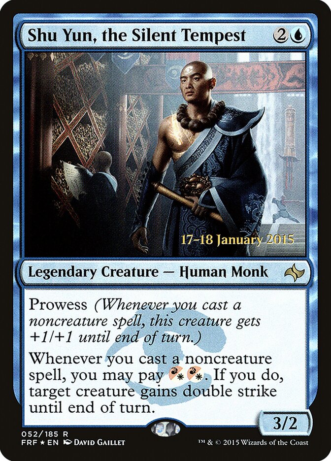 Shu Yun, the Silent Tempest (52s) - Fate Reforged Promos (PFRF)