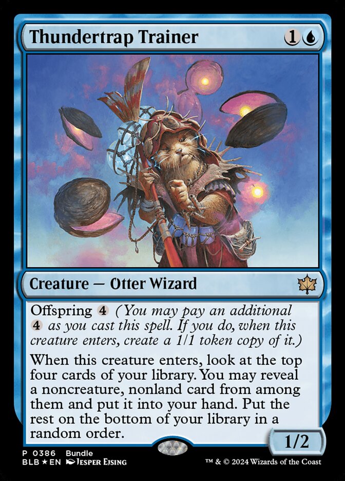 Thundertrap Trainer (386) - Bloomburrow (BLB)