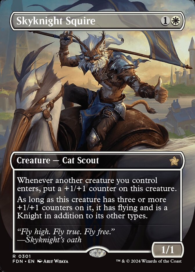 Skyknight Squire - [Borderless] Foundations (FDN)