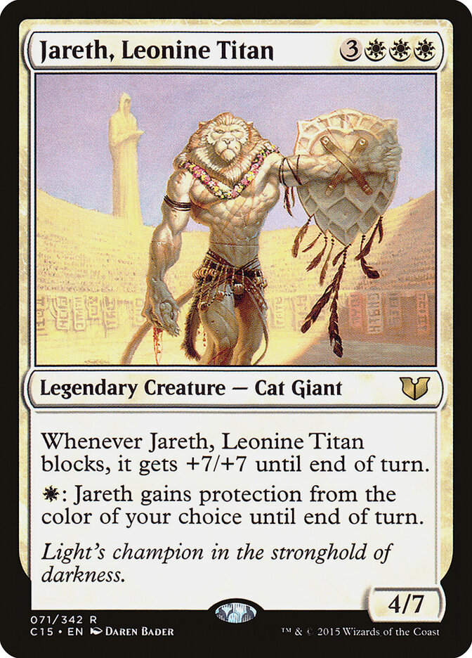 Jareth, Leonine Titan (71) - Commander 2015 (C15)