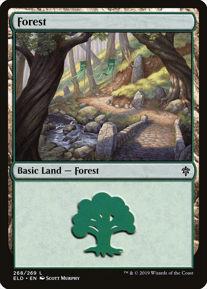 Forest (268) - Throne of Eldraine (ELD)