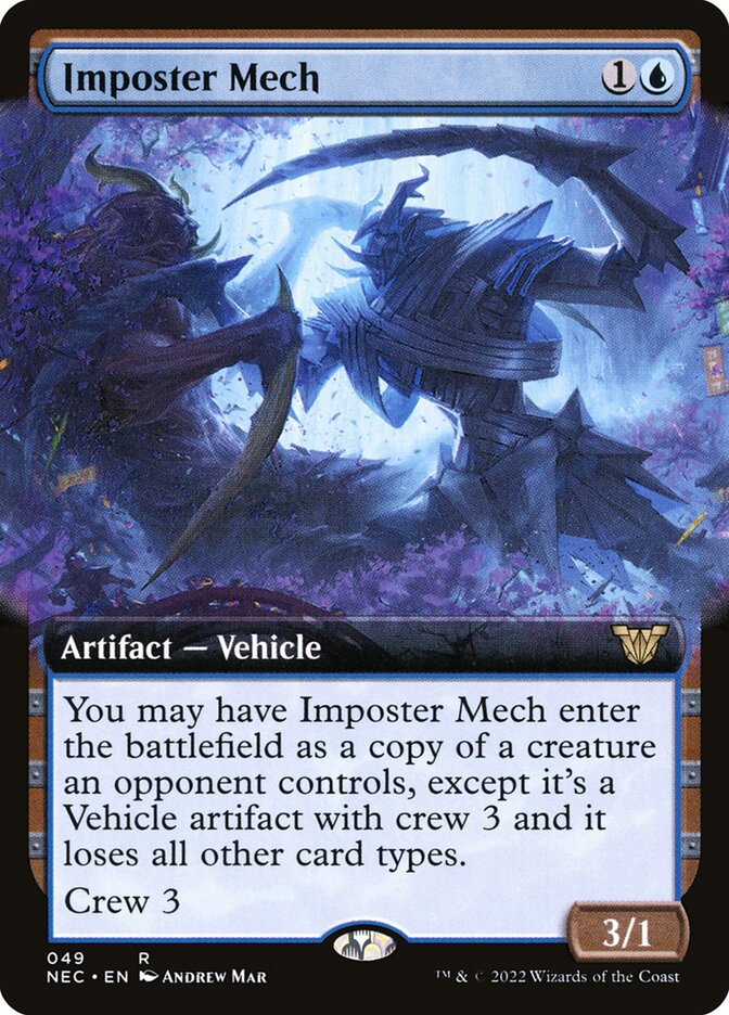 Imposter Mech (49) - Neon Dynasty Commander (NEC)