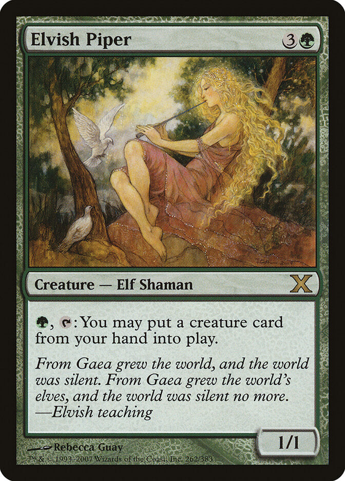 Elvish Piper (262) - Tenth Edition (10E)