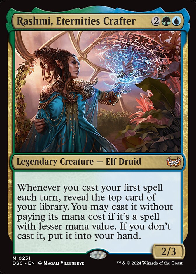 Rashmi, Eternities Crafter (231) - Duskmourn: House of Horror Commander (DSC)