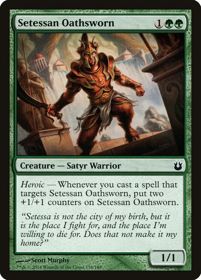 Setessan Oathsworn (138) - Born of the Gods (BNG)