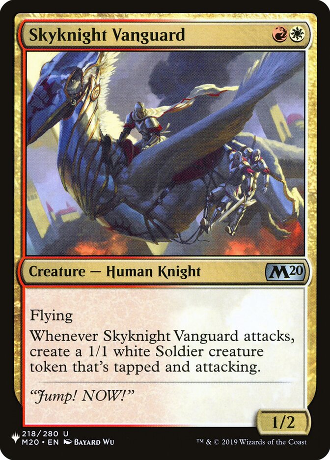 Skyknight Vanguard (M20-218) - The List (PLST)