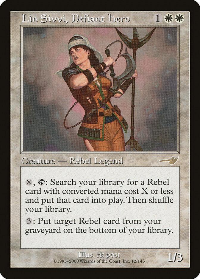 Lin Sivvi, Defiant Hero (12) - Nemesis (NEM)