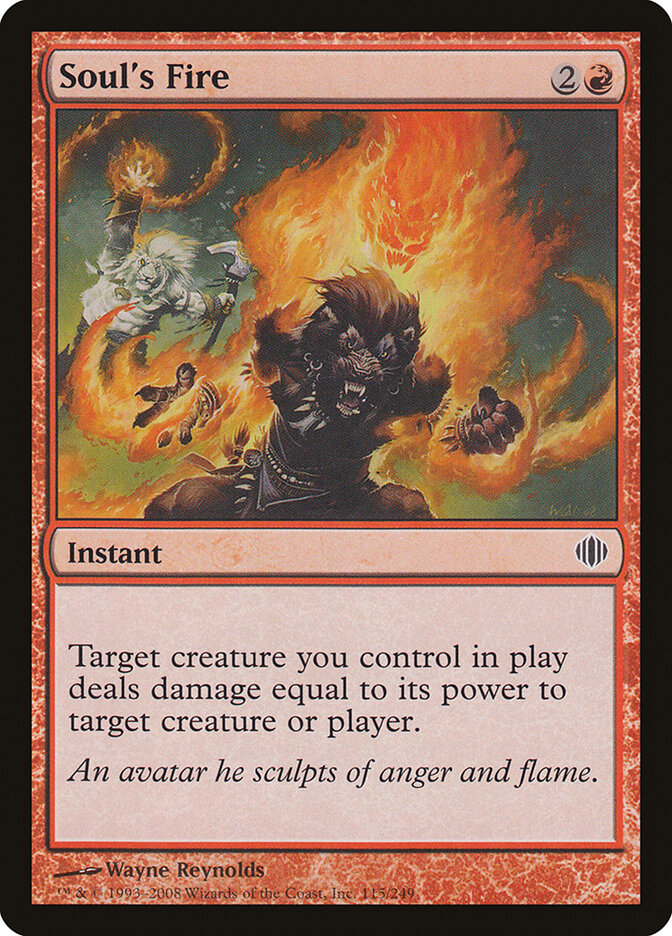 Soul's Fire (115) - Shards of Alara (ALA)
