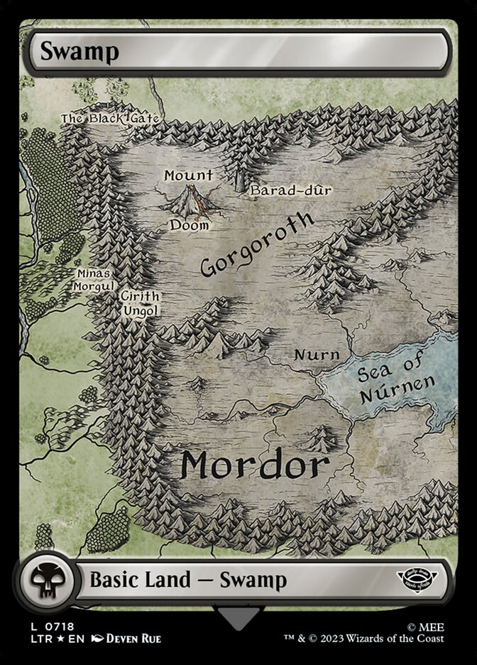 Swamp (718) - The Lord of the Rings: Tales of Middle-earth (LTR)