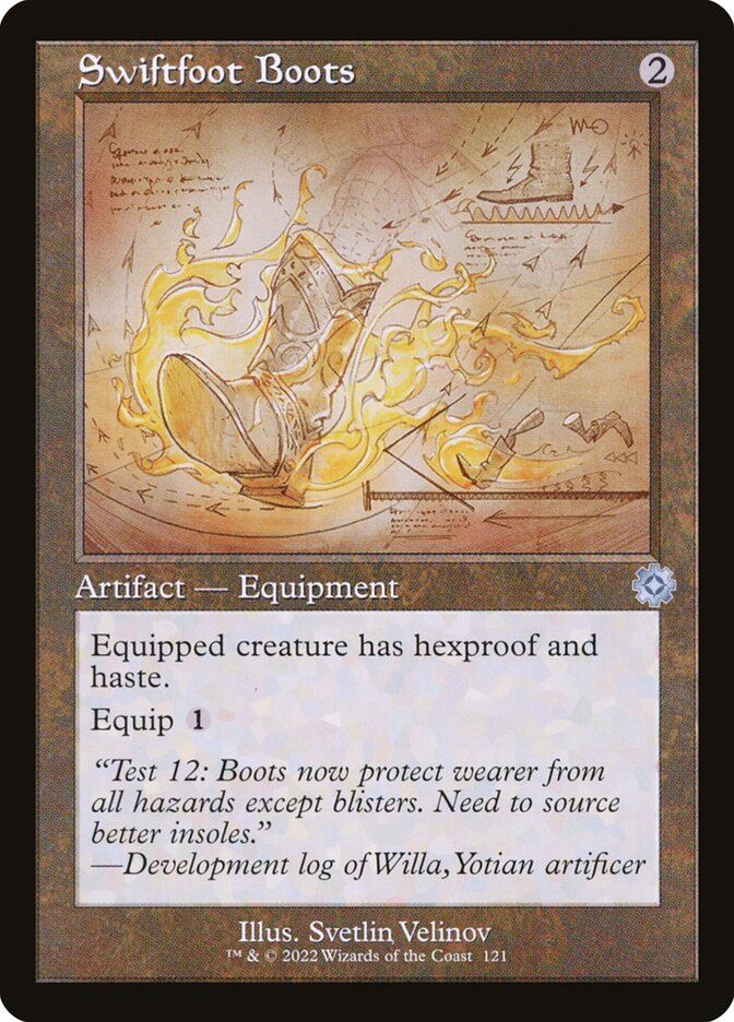 Swiftfoot Boots (121) - The Brothers' War Retro Artifacts (BRR)
