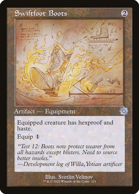 Swiftfoot Boots (121) - The Brothers' War Retro Artifacts (BRR)