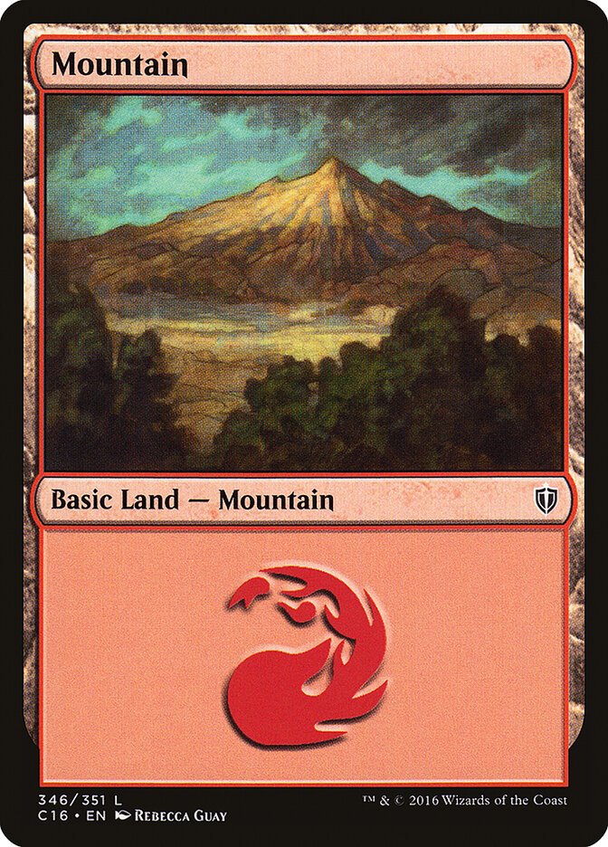 Mountain (346) - Commander 2016 (C16)