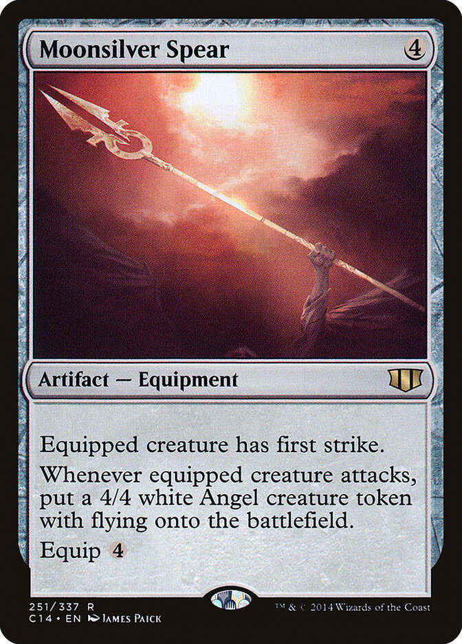 Moonsilver Spear (251) - Commander 2014 (C14)