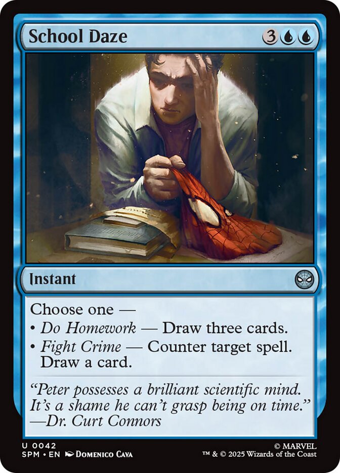School Daze (42) - [Foil] Marvel's Spider-Man (SPM)
