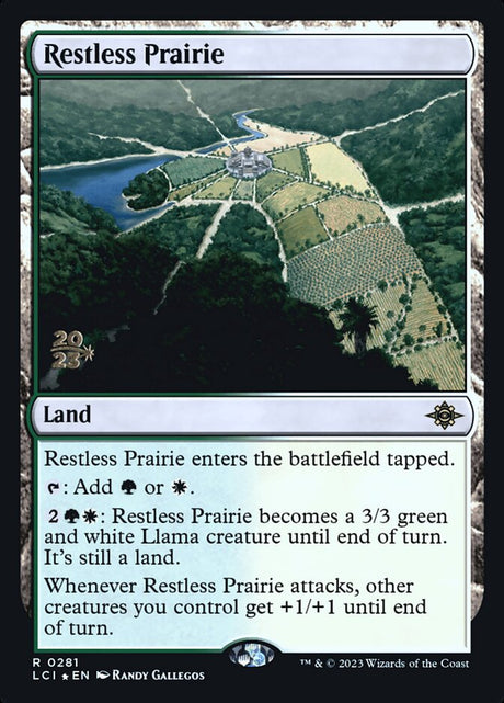 Restless Prairie (281s) - The Lost Caverns of Ixalan Promos (PLCI)