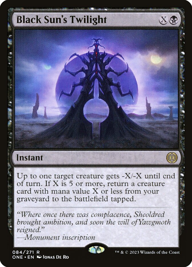 Black Sun's Twilight (84) - Phyrexia: All Will Be One (ONE)