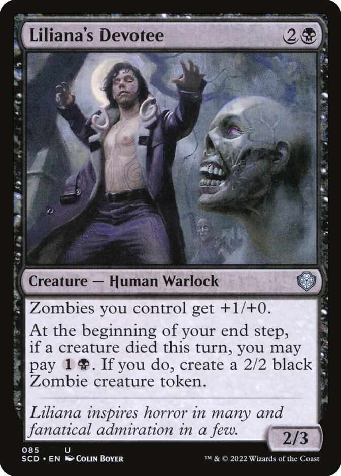 Liliana's Devotee (85) - Starter Commander Decks (SCD)