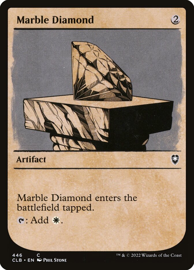 Marble Diamond (446) - Commander Legends: Battle for Baldur's Gate (CLB)