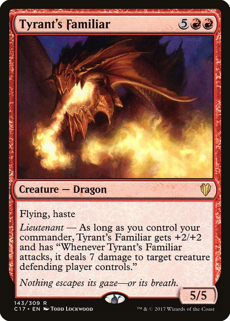 Tyrant's Familiar (143) - Commander 2017 (C17)