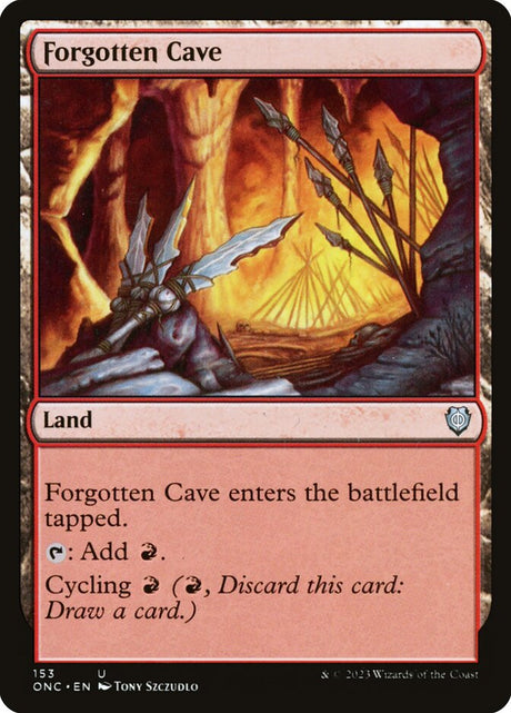 Forgotten Cave (153) - Phyrexia: All Will Be One Commander (ONC)