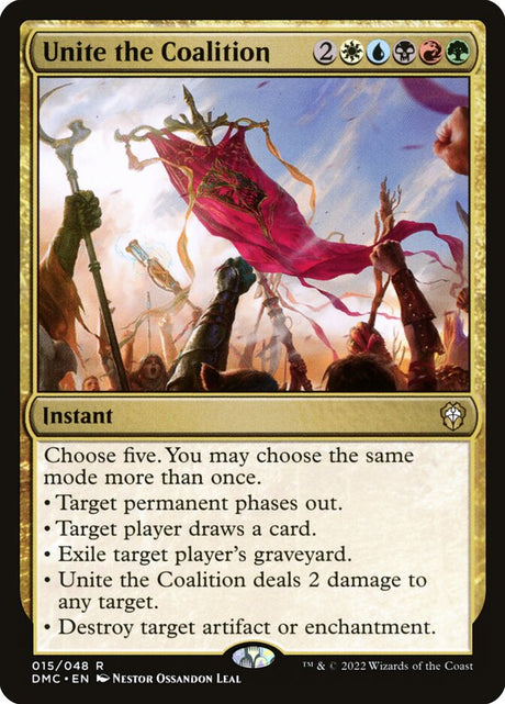 Unite the Coalition (15) - Dominaria United Commander (DMC)
