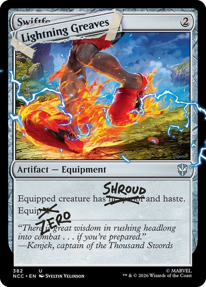 Lightning Greaves (IFIYW-4) - Secret Lair Drop (SLD)