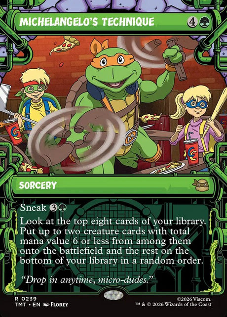 Michelangelo's Technique (239) - Teenage Mutant Ninja Turtles (TMT)