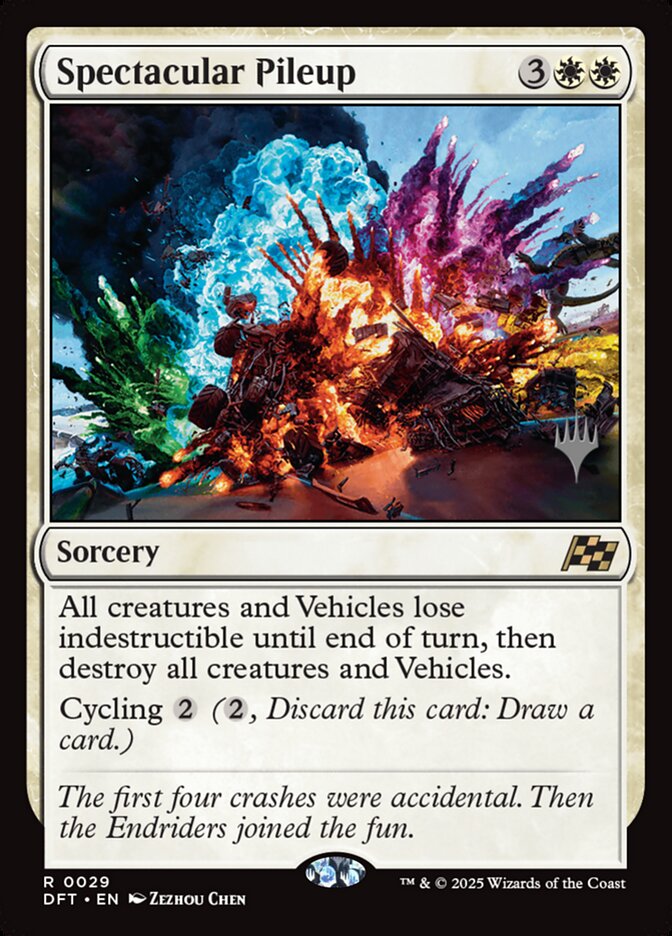 Spectacular Pileup (29p) - Aetherdrift Promos (PDFT)