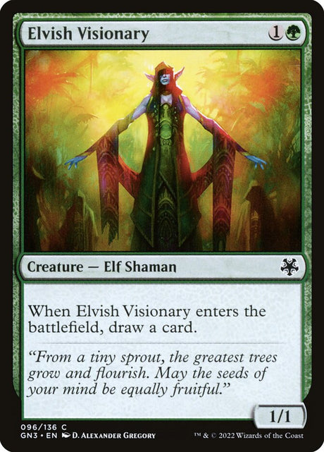 Elvish Visionary (96) - Game Night: Free-for-All (GN3)