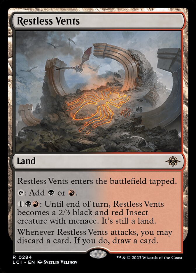 Restless Vents (284) - The Lost Caverns of Ixalan (LCI)