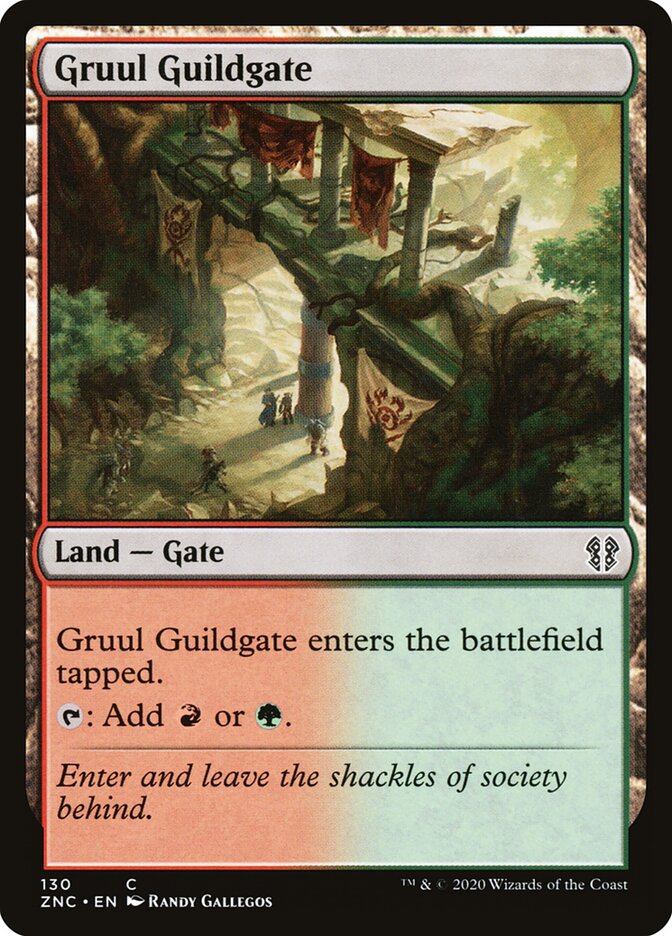 Gruul Guildgate (130) - Zendikar Rising Commander (ZNC)