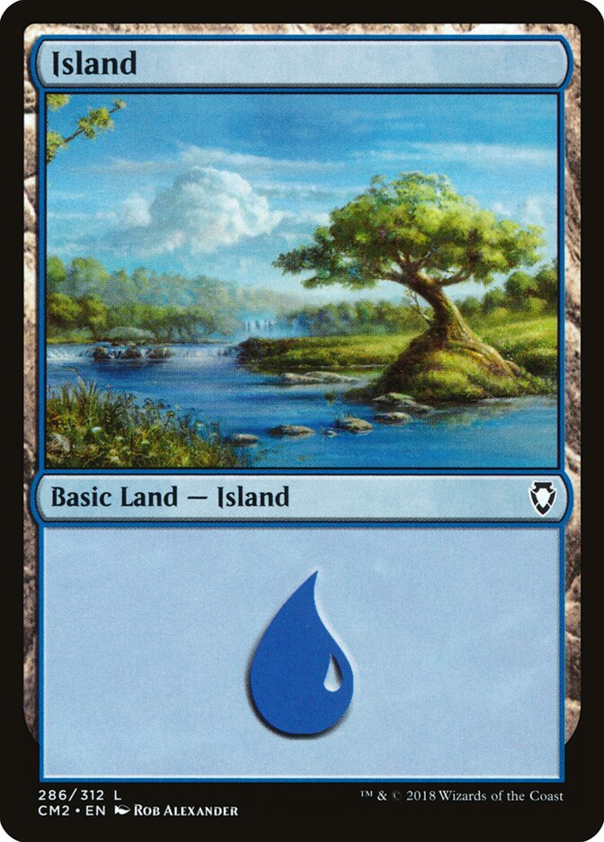 Island (286) - Commander Anthology Volume II (CM2)