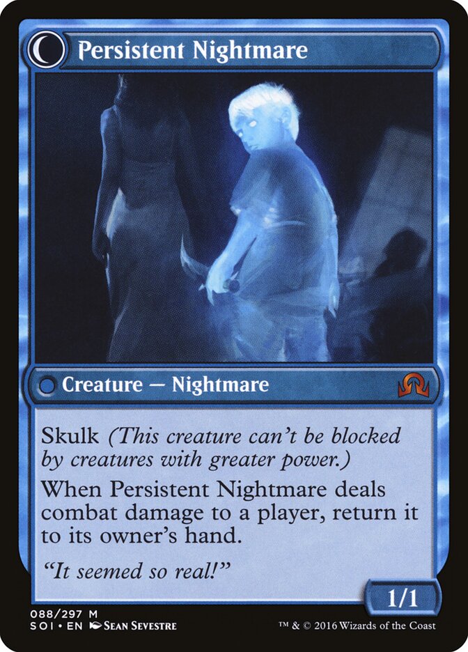 Startled Awake // Persistent Nightmare (88) - Shadows over Innistrad (SOI)