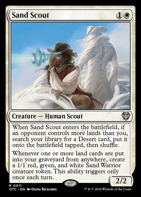 Sand Scout (11) - Outlaws of Thunder Junction Commander (OTC)