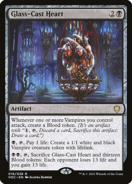 Glass-Cast Heart (18) - Crimson Vow Commander (VOC)